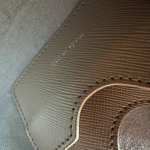 Senreve Aria Belt Bag in Pebbled / Sand / Silver EUC 100% Genuine Leather - Picture 9 of 16